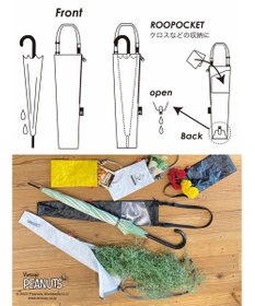 ROOTOTE 8277【スヌーピー:長傘用】IP.CASAカーサ.ナガ.ピーナッツ-7N