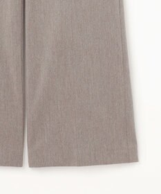 自由区 【WEB限定カラーあり・撥水加工・洗える】TRギャバストレート パンツ