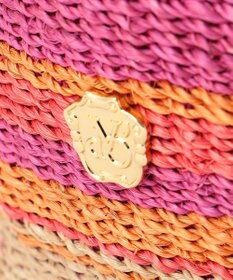 ONWARD CROSSET SELECT 【VIOLAd’ORO】MIRO アバカカラーボーダーバッグ M