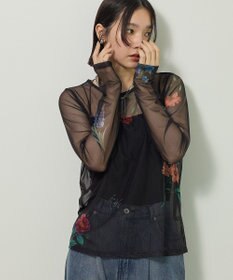 Green Parks ・ＳＵＧＡＲ　ＳＰＯＯＮ　フラワーｐｔシアーロンＴＥＥ