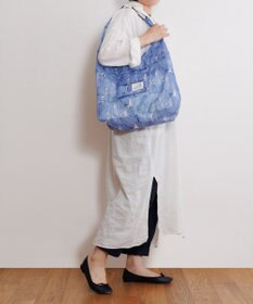 ACE BAGS & LUGGAGE 【折り畳み】 HAyU × ace. マルシェバッグ エコバッグ 猫柄 23L 17871