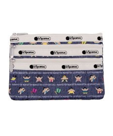 LeSportsac 3ZIP COSMETIC/オースモウサン