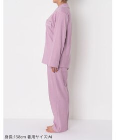 ワコール／睡眠科学 【パジャマ】　長袖　長ズボン　綿混　パイル素材　睡眠科学／ワコール　YDX532