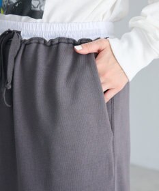 CRAFT STANDARD BOUTIQUE ダブルウェストカットソーロングスカート