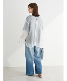 Green Parks ・ＥＬＥＮＣＡＲＥ　ＤＵＥ　２ｗａｙシアーブラウス