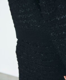 GRACE CONTINENTAL ラメツイードニットカーディガン