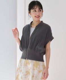 ANY SIS 【洗える】シアージレ ブルゾン