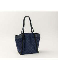 MIYABIYA 【撥水加工】La quoh with kirakaracho 南蛮七宝エンボスボンディング 肩かけトート