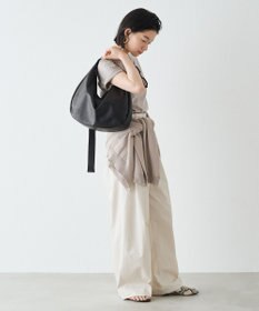 russet ソフトレザーラウンドビッグショルダーバッグ(CE-1325-WEB)