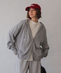 WEGO 【ユニセックス着用ITEM/MLサイズ展開】コンパクトフィットダブルZIPパーカー