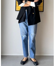 woadblue <坪田あさみさんコラボ＞SALUU STRAIGHT ANKLE