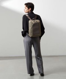 Y'SACCS ナイロン×リサイクルレザー　コンビマルチリュック