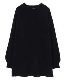 earth music&ecology バックヘムプリーツチュニック