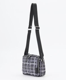 Y'SACCS ドローイングチェック ショルダーバッグ