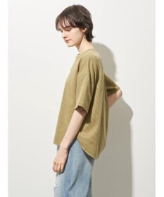 AMERICAN HOLIC 接触冷感裾ラウンドカットプルオーバー