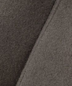 J.PRESS YORK STREET 【WOMEN】NEEDLE JERSEY マフラー付コート