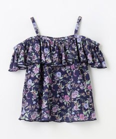 ANY KIDS 花柄×ドット柄 セパレート 水着