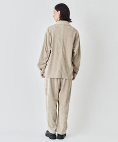 UNFILO MENS 【男女兼用】リラックス コーデュロイ ギャザーパンツ