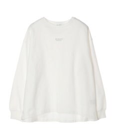 AMERICAN HOLIC 刺繍ロゴミニ裏毛ボートネックチュニック