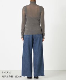 NAVE 【ReNAVE・洗える】シルク混シアータートル