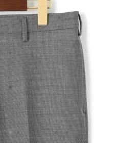 J.PRESS MEN 【ストレッチ / ウォッシャブル可】パワーストレッチウール バーズアイ スラックス