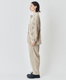 UNFILO MENS 【男女兼用】リラックス コーデュロイ ギャザーパンツ