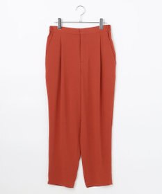 #Newans 【洗える】ジョーゼットテーパードパンツ