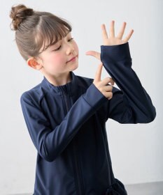 ANY KIDS 【UVカット】フリルラッシュガード