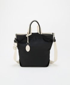 TOPKAPI 【TREASURE TOPKAPI】ストライプハンドル ナイロン 縦型 2way トートバッグ A4対応