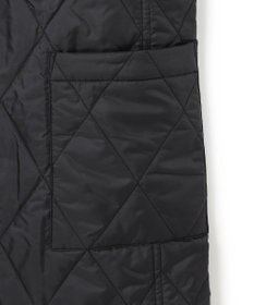 ICB 【洗える・リバーシブル着用可】T/Wツイルキルト リバーシブル パディング ジレ