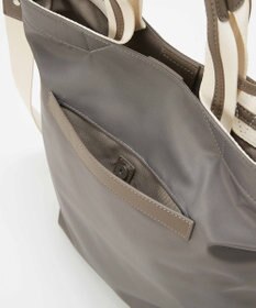 TOPKAPI 【TREASURE TOPKAPI】ストライプハンドル ナイロン 縦型 2way トートバッグ A4対応