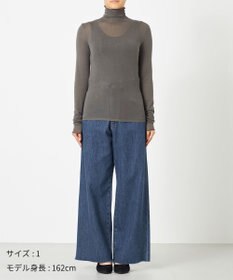 NAVE 【ReNAVE・洗える】シルク混シアータートル