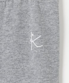 組曲 KIDS 【150-160㎝】10分丈フラワープリント レギンス