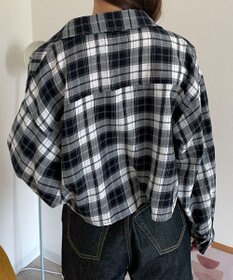 WEGO チェックショートシャツ