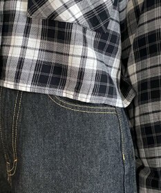 WEGO チェックショートシャツ