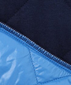 PW CIRCULUS 【裏地付き/防寒】【WOMEN】キルティングスエットプルオーバー