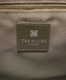 TOPKAPI 【TREASURE TOPKAPI】ストライプハンドル ナイロン 縦型 2way トートバッグ A4対応
