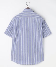 JOSEPH ABBOUD 【キングサイズ・清涼・リネンブレンド】コットンリネン ボイルコード　半袖 シャツ