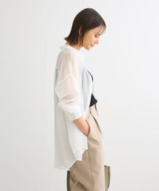 Green Parks シアーシャイニーシャツ