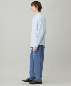 UNFILO MENS コンフォートシャツ バンドカラー