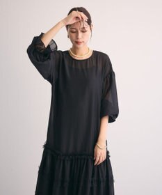 Green Parks ・Ｒａｉｌｍｅオーガンジーワンピース（インナーＯＰ