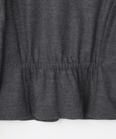 J.PRESS LADIES アクアレジェンドウールジャージー ノーカラー ジャケット