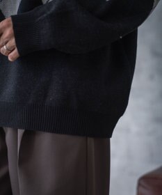 WEGO ルーズフィット総柄プルオーバー