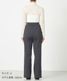 NAVE 【ReNAVE・手洗い可】スポンディッシュニットワイドリブパンツ