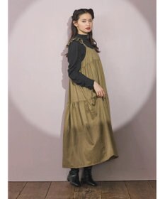 Green Parks ■ＥＳＣＡＲ　フリルキャミティアードワンピース