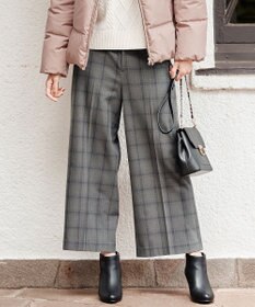 ANY SIS 【保温性あり/洗える】サーモ 2WAYストレッチ ワイドパンツ