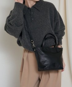 russet レザー2WAYミニトートバッグ(CE-1664)