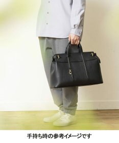 GOTAIRIKU 【ETIAM】シュリンク サイドベルトブリーフケース《Unite》