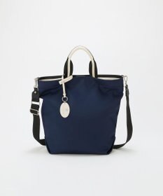 TOPKAPI 【TREASURE TOPKAPI】ストライプハンドル ナイロン 縦型 2way トートバッグ A4対応