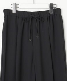 23区 【新色追加/洗える】ストレッチジョーゼット ワイドパンツ